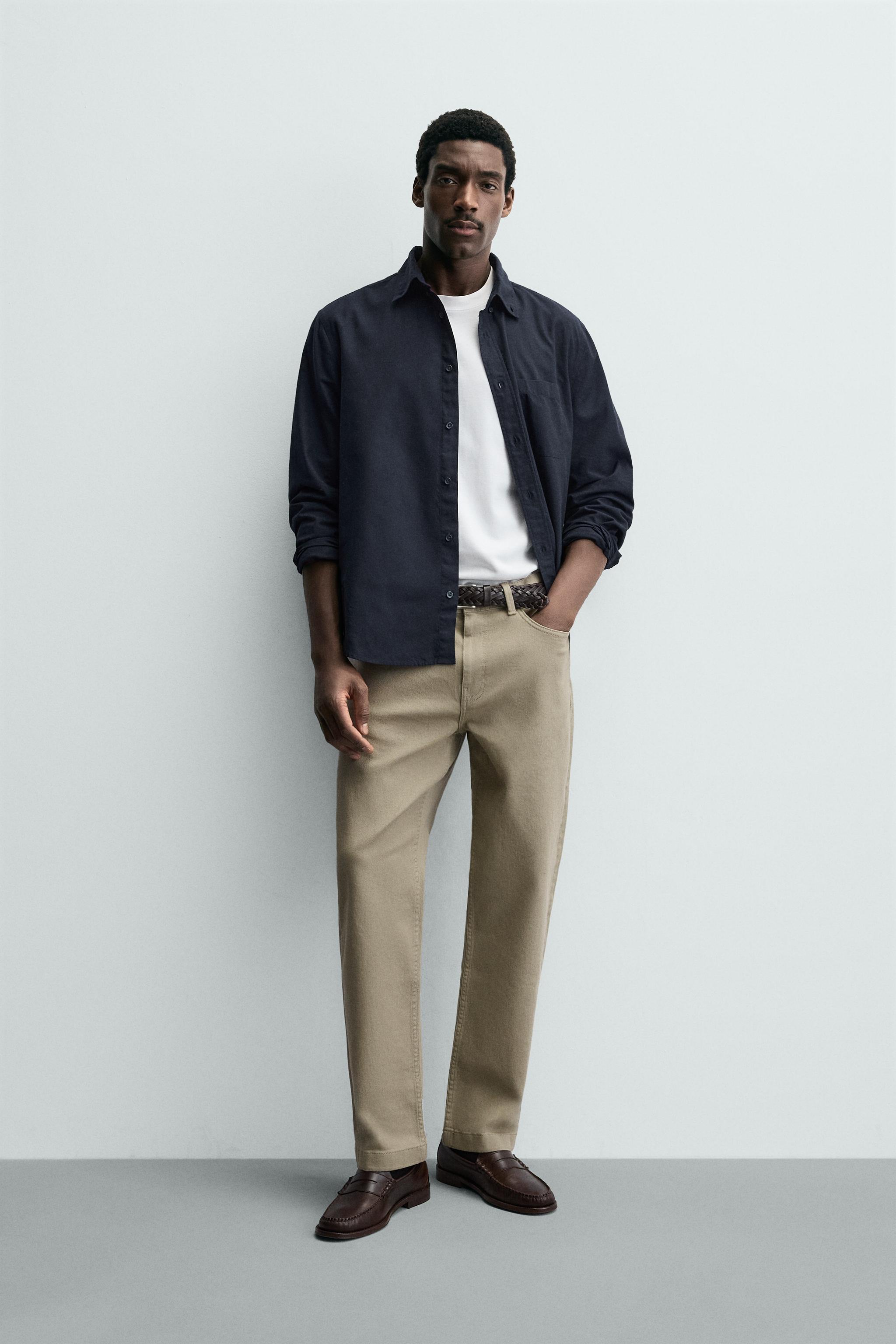 STRAIGHT FIT PANTS